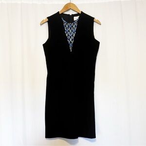 3.1‎ Phillip Lim Sheath Dress with Blue Stone Inlay size 2
